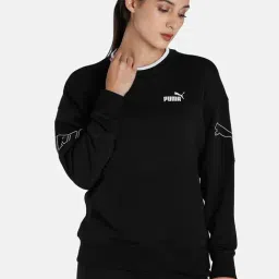 Puma Black Graphic Print Sweatshirt-image-78