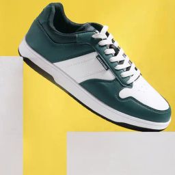 Jack & Jones Men's JFWJAM LO NOOS IN Green Casual Sneakers-image-99