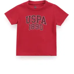 U.S. Polo Assn. Kids Red Printed T-Shirt-picture-38