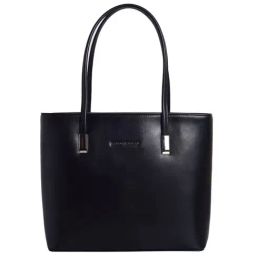 Lino Perros Black Synthetic Solid Tote Handbag-image-56