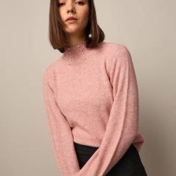 Only Pink Embellished Pullover-image-75