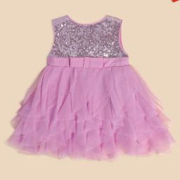 MINIKLUB Kids Purple Embellished Dress-image-59