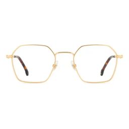 Carrera Gold Hexagon Eye Frame for Men image 3