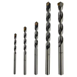 Makita Tungsten Carbide Straight Shank Twist Drill Bit Set, D-30477 (Pack of 5)-13