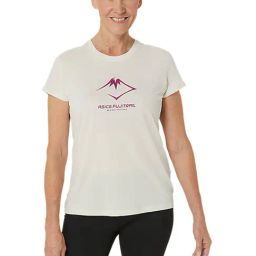 Asics Off-White Printed Sports T-Shirt-image-100
