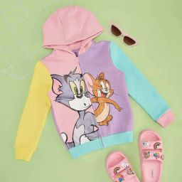 Pantaloons Junior Girls Multicolor Cotton Character Based Full Sleeves Sweatshirts & Hoodies-image-24