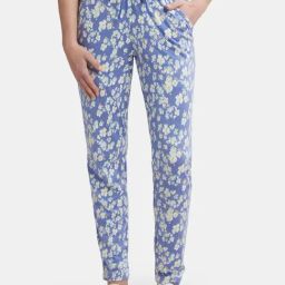Jockey Powder Blue Printed Pyjamas-picture-5
