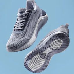 Action Men's Grey Running Shoes-43