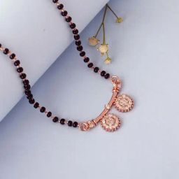 GIVA 92.5 Sterling Silver Mangalsutra for Women-image-16