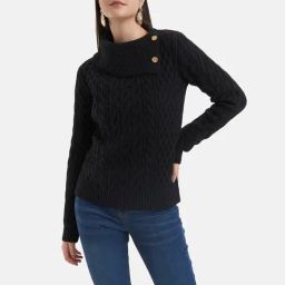Kazo Black Textured Pullover-picture-28