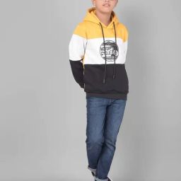 Crimsoune Club Kids Multicolor Color Block Full Sleeves Sweatshirt-image-61