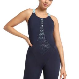 Speedo Navy Printed Swimwear-image-66