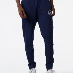 New Balance Blue Comfort Fit Sports Joggers-image-52