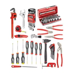 FACOM Plumbers Tools Kit Pipe work CM.200A - Set Of 67 Pcs-97