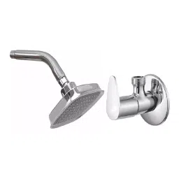 Fastgear Fusion Bathroom Faucet Set Stainless Steel Chrome Finish Silver, FG2237 ( Pack of 2)-image-56