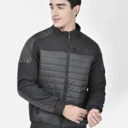 Crimsoune Club Black Regular Fit Quilted Quilted Jacket-picture-27