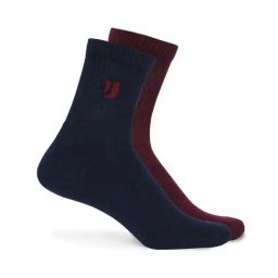 UnderJeans by Spykar Assorted Ankle Length Socks - Pack of 2-image-66