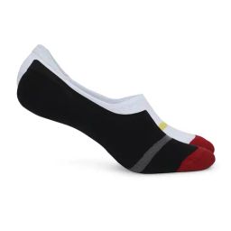UnderJeans by Spykar Assorted No Show Socks - Pack of 2-image-72