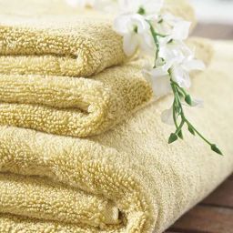 DDECOR Live Beautiful Yellow Cotton 625 GSM Bath Towel - Set of 1-picture-26