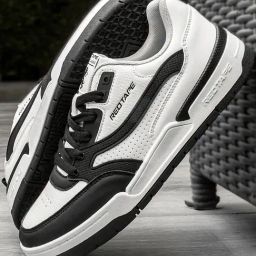 Red Tape Women's Down Town Dapper White & Black Sneakers-image-63