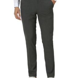 Van Heusen Grey Slim Fit Trousers-image-61