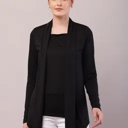 RiseMax Women Longline Lapel Shrug-picture-36