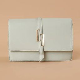 Ginger by Lifestyle Grey Sling Handbag-32