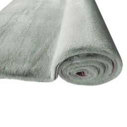 Obsessions Aqua Solid Machine Made Carpet - Medium image 3