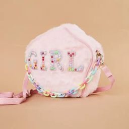 Ginger by Lifestyle Pink Embellished Sling Handbag-34