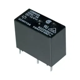 OMRON ELECTRONIC COMPONENTS POWER RELAY, SPDT, 5VDC, 10A, THT, G5Q-14-EU DC5-22