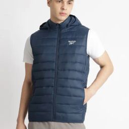 Reebok Navy Regular Fit Interchangeable Jacket-image-55