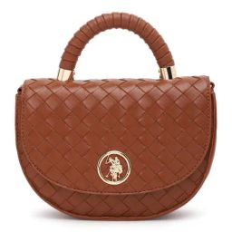 U.S. Polo Assn. ANDRA Tan Woven Cross Body Bag-image-26