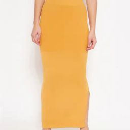 Clovia Yellow Saree Shapewear-image-33