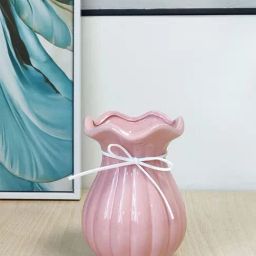 Art Street Basic Pink Ceramic Vases-10