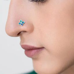 Shaya 92.5 Sterling Silver Owning My Chaotic Order Nosepin for Women-picture-46
