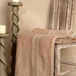 DDecor Beige 650 GSM Bamboo Ecofriendly Bath Towel-30