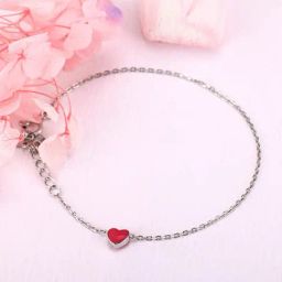 GIVA Love All Around 925 Silver My Heart Beats for You Adjustable Bracelet for Women & Girls-image-18