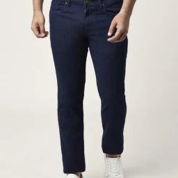 YU by Pantaloons Deep Indigo Cotton Slim Fit Jeans-picture-48