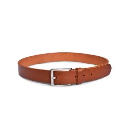 BELWABA Tan Formal Leather Belt for Men-picture-5