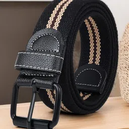 LOOPA Men Textured Formal Belt-picture-28