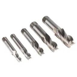 RS PRO HSS End Mill 8 mm, 10 mm, 12 mm, 16 mm, 20 mm Cut Diameter, 1368073-17