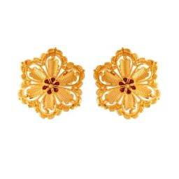 P.C. Chandra Jewellers 22 kt Gold Earrings-picture-30