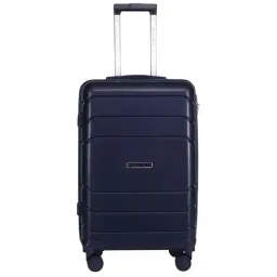 Nasher Miles Lisbon Polypropylene 55 cms Dark Blue Hardsided Cabin Trolley Bag-image-93