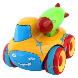 Toyshine Die Cast Mini Robot Misslie Car Toy with Friction Power - Multicolour-image-3