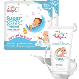 Fabie Baby Large Diaper 60pcs with 50ml Diaper Cream-image-21