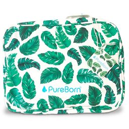 Pureborn Travel Eco Bag - White & Green-image-51