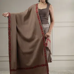 Zamour Women Woven Design Shawl With Kullu Border-picture-28