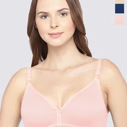 Inner Sense Organic Cotton Antimicrobial Women Feeding Bra Pack of 3-picture-11