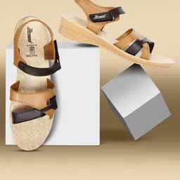Paragon Women Printed Open Toe Flats-image-54