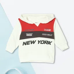 max Boys Typography Printed Hooded Cotton Pullover Sweatshirt-picture-24